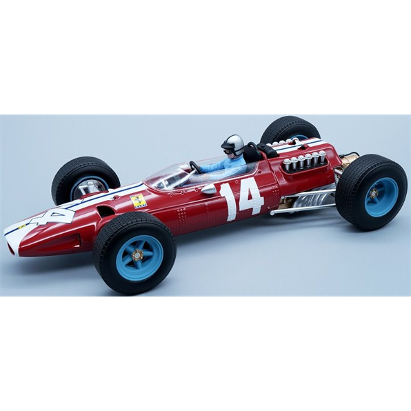 FERRARI F1 512 Team N.a.r.t. N 14 Season 1965 Pedro Rodriguez, Red White FERRARI F1 512 Team N.a.r.t. N 14 Season 1965 Pedro Rodriguez, Red White
